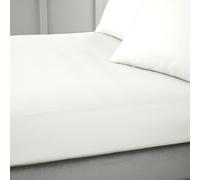Bianca Drap-Housse Empereur en Satin de Coton 400 Fils Crème