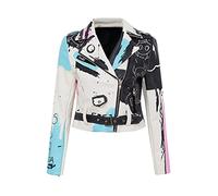 Bianca Jeté de lit en Coton Motif Patchwork Floral Bleu/Blanc 220 x 230 cm