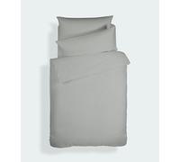 Bianca Parure de lit Plain Dyed Dark Grey 140 x 200 + 70 x 90 cm
