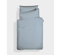Bianca Plain Dyed Blue Parure de Couette 140x220+65x65