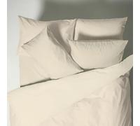 Bianca Plain Dyed Cream Parure Housse de Couette 200x220+60x70(2)+60x70(2) White