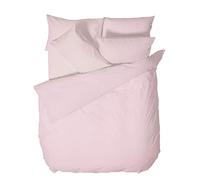 Bianca Plain Dyed Pink Parure de Couette 240x220+65x65(2)