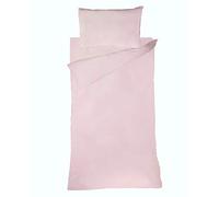 Bianca Plain Dyed Pink Parure de lit de 90 cm 100% Coton Percale