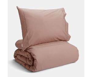 Bianca Plain Dyed Rose Tan Parure de lit 240 x 220 + 60 x 70 (2)