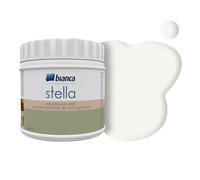 Bianca Stella Peinture de Meuble Premium pour Cuisine & SdB, Blanc sable, 500ml, Peinture Meubles de Cuisine à Base d'Eau, Toutes Surfaces, Bois, Carrelage & Métal