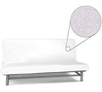 BIANCALUNA Housse de canapé 3 Places Blanc