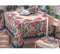 BIANCHERIAWEB Couvre-Table Jacquard Motif Garden by Suardi