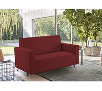 Biancheriaweb Housse de canapé 2 Places Bordeaux