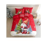 BIANCHERIAWEB Housse de couette pour lit double imprimé numérique Wish 3D double D1 Nano