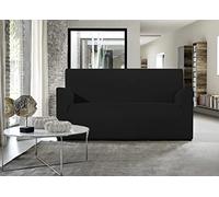 BIANCHERIAWEB Magico Housse de Fauteuil élastique, Couleur Unie, pour Fauteuil de 85 à 100 cm avec Profondeur d'assise 65 cm, Anti-Taches et Anti-Poils
