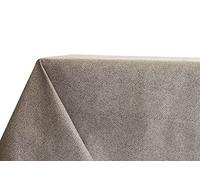 BIANCHERIAWEB Nappe Cuisine et Salon 140 x 240 cm Fantaisie Beneetta Tortora, Made in Italy, Nappe de Table en 100% Coton