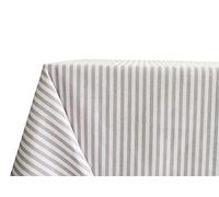 BIANCHERIAWEB Nappe Cuisine et Salon 50 x 150 cm Fantaisie Basstick Beige, Made in Italy, Nappe de Table en 100% Coton