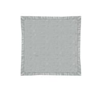 BIANCHERIAWEB Nappe de Cuisine de Salon en Coton avec Ourlet de Jour en Couleur Unie Model Ajour