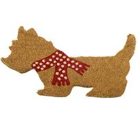 BIANCHERIAWEB Paillasson d'entrée extérieur antidérapant coco animal chien