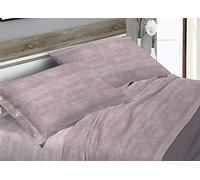 BIANCHERIAWEB Parure de lit en 100% Coton, fabriquée en Italie, Motif Bon Bon Bon