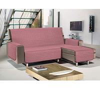 BIANCHERIAWEB SONNI CALDI E PROFONDI CON PRODOTTI DI COLOMBI Housse de canapé méridienne, Toile, Bordeaux, 280 cm