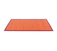 Biancheriaweb Tapis en bambou, teinte unie 55x95 rouge