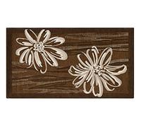 BIANCHERIAWEB Tapis Velours antidérapant avec Motif améthyste par Suardi