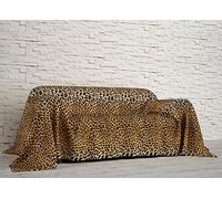 BIANCHERIAWEB Toile d'ameublement en Coton, Housse de canapé Fantaisie repérée, Housse de canapé 260 x 290 cm