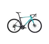 Vélo de route Bianchi Specialissima Comp Shimano Ultegra Di2 bleu ciel noir - 50
