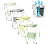 bianco 2,5L Carafe pichet d'eau potable filtre à eau distributeur d'eau, Version:Citron