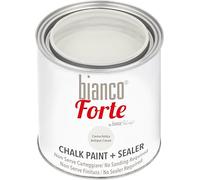 Bianco Forte - Crème Antique - (250ml) - Peinture à la Craie & Vernis 2-en-1: Peinture Ultra Résistante pour Meubles, Armoires, Murs & Portes - Séchage Rapide, Intérieur/Extérieur, Finition Mate