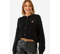 Bianco Lucci Cardigan noisette / rouge clair / noir, Taille S-L
