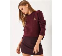 Bianco Lucci Pull-over noisette / rouge ru lanc, Taille S-L