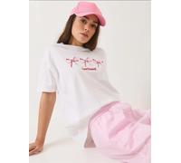 Bianco Lucci T-shirt rose / rouge / blanc, Taille M
