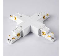 Bianemo Orbit Connecteur en croix DALI pour système de rail triphasé Orbit 230 V, BBE04321WH5A,
