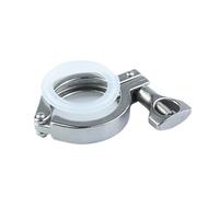 BIANMTSW 19mm x Ferrule 50.5 Stainless Steel Tri Clamp for Ferrule Homebrew Pipe Fittings