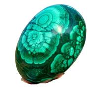 BIANMTSW 1pc 50-100g Malachite Crystal Eggs Gems Room Decoration