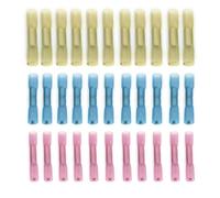 BIANMTSW Lot de 100 Tubes thermorétractables for Ligne de Pression intermédiaire, connecteurs de jonction à Froid, Tuyau de Connexion thermorétractable