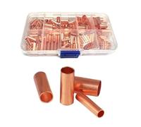 BIANMTSW Lot de 250 Petits connecteurs de câbles en cuivre, Manchons de Connexion, cosses à, Taille 7