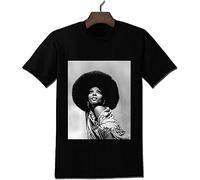 biANUTEDwr6d Diana Ross Soul Singer Legend Black Tshirt Black Black M