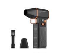 BIAOQINBO Souffleur Air Comprimé Professionnel 350 000 TR/Min, Portable Mini Soufflette sans Fil 8 000 mAh pour Nettoyage Voiture, Atelier, Clavier, Meubles - Dépoussiérage Puissant & Séchage Rapide