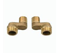 BiaoTeng Adaptateur Robinet Baignoire,Bras Pivotant RéGlable,Raccord Laiton Coudé RéDucteur,Adaptateur G1/2 G3/4,Reducteur 3/4 Vers 1/2,doré A