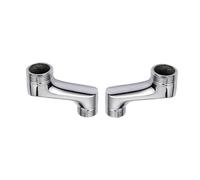 BiaoTeng Adaptateur Robinet Baignoire Salle De Bain Raccord Mural Douche Bras Pivotant Réglable Laiton Raccord Excentré Rallonge Pour Mitigeur Douche, A