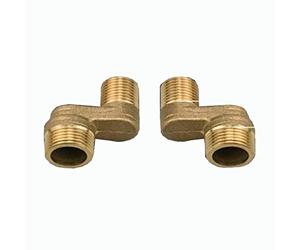 BiaoTeng Raccord Excentré Mitigeur Bain Douche,Raccord Laiton 3/4 1/2,Bras Pivotant RéGlable,Raccord Excentré 1/2 3/4,Raccord Excentré Wc,doré B