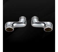 BiaoTeng Raccord Excentré Rallonge pour Mitigeur Douche Mural Laiton 2 Pièce Adaptateur 3/4 1/2 Plomberie 42 mm