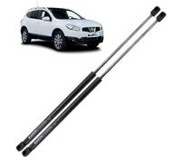 BIAREN 2 amortisseurs pneumatiques de porte arrière pour Nissan Qashqai J10 2007-2013 Système de support de levage 365 (N) 515 mm (non compatible avec les modèles NJ10+2) - 90450-JD01C