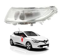 BIAREN Clignotant de rétroviseur de porte transparent droit pour Renault Clio Mk4 Captur 2012-2019 261604623R