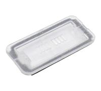 BIAREN Couvercle de lentille de lampe de feu de plaque d'immatriculation arrière pour Fiat 500 Abarth 500 (2007-2022) 51800482