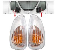 BIAREN Ensemble d'ampoules de clignotant pour rétroviseur gauche et droit pour Renault Master Mk3, Vauxhall Movano B Mk2, Nissan NV400 261652475R 261603141R 95508975 95508976