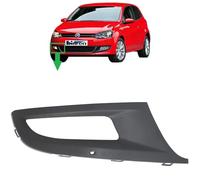BIAREN Grille de pare-chocs avant inférieure pour feu de brouillard droit pour Volkswagen VW Polo 6R (2009-2013) 6R0853666D 6R0853666D9B9