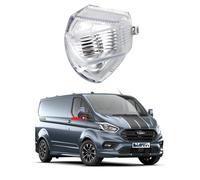BIAREN Lentille pour clignotant de rétroviseur clair côté droit conducteur pour Ford Transit Custom à partir de 2012 1766579 BK2113B381AB