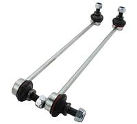BIAREN Lot de 2 barres stabilisatrices avant gauche et droite pour VW Golf Passat Caddy Jetta Tiguan Scirocco A3 Q3 TT Seat Altea Leon Toledo Skoda Octavia Superb Yeti 1K0411315B 1K0411315D