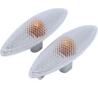 BIAREN Lot de 2 clignotants latéraux gauche et droit pour Toyota Yaris Vitz (1995-2005) 81730-0D010 81740-0D010 81730-0D011 81740-0D011