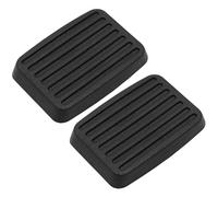 BIAREN Lot de 2 coussinets de pédale de frein et d'embrayage en caoutchouc pour Hyundai I10 Getz Accent Elantra Excel Tiburon Scoupe Lantra 3282524000 (véhicules manuels)