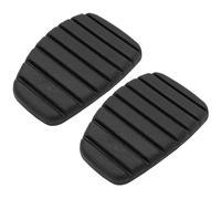 Biaren Lot de 2 coussinets de pédale de frein et d'embrayage en caoutchouc pour Renault Clio Megane Kangoo Laguna Modus Espace Trafic, Vauxhall, Opel Vivaro, Nissan Primastar (véhicules manuels)